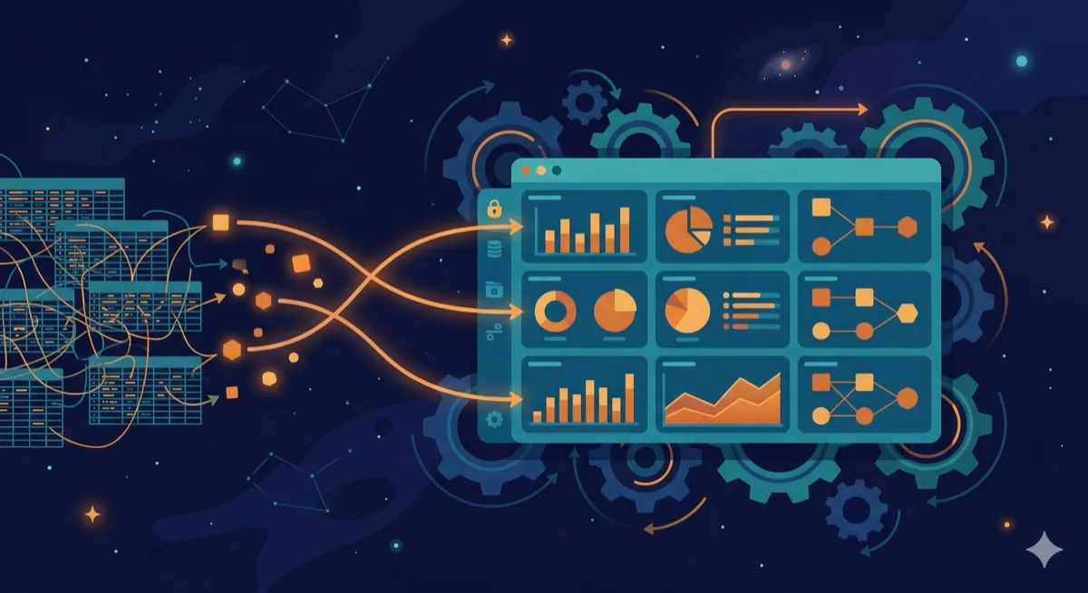 Custom dashboard replacing messy spreadsheets